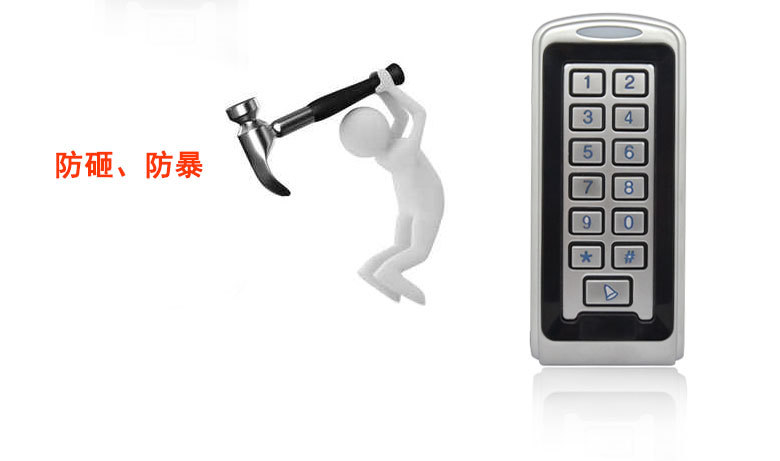 2014款一體式感應刷卡門禁考勤系統 經濟高效的安全管理新選擇